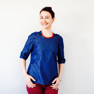 Blouse stockholm en chambray