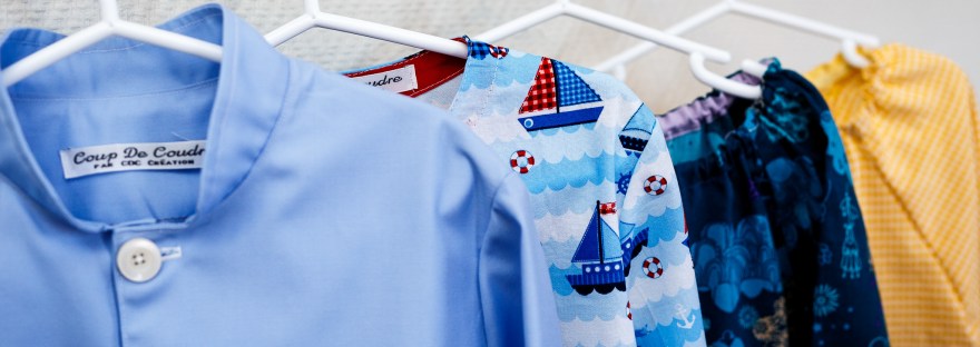 blouses d'écolier pour les garçons et les filles