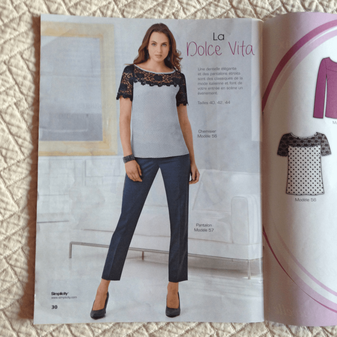 Simplicity: Tendances Couture № 21 2016, modèle 56