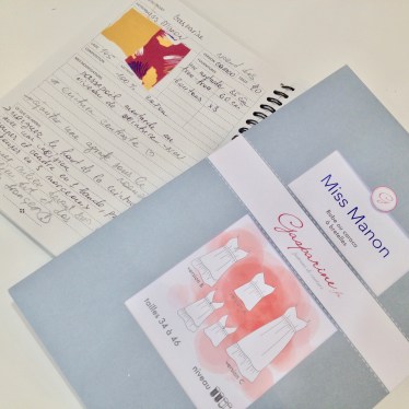 patron miss Manon journal couture